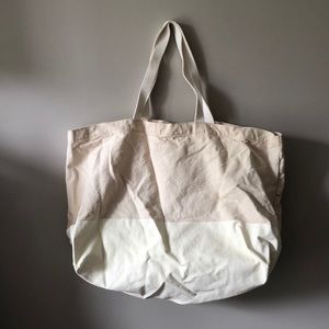 Everlane Canvas Beach Tote